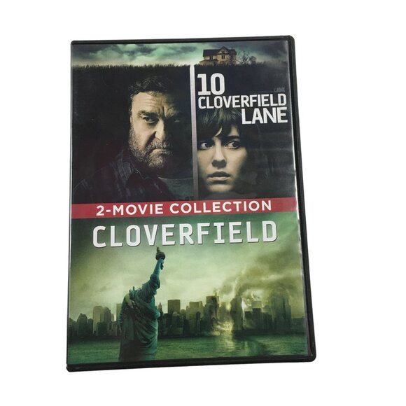 PARAMOUNT: 10 CLOVERFIELD LANE/CLOVERFIELD 2-MOVIE DVD COLLECTION - Picture 1 of 6